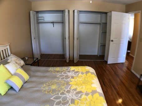 Lots of Closet space Lots of Closet space