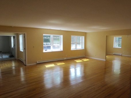 Huge Living Room. Looking out to a private lobby. Huge Living Room. Looking out to a private lobby.