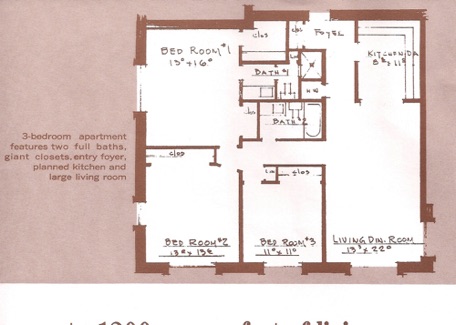 We have a large 3 Bedroom Apartment We have a large 3 Bedroom Apartment